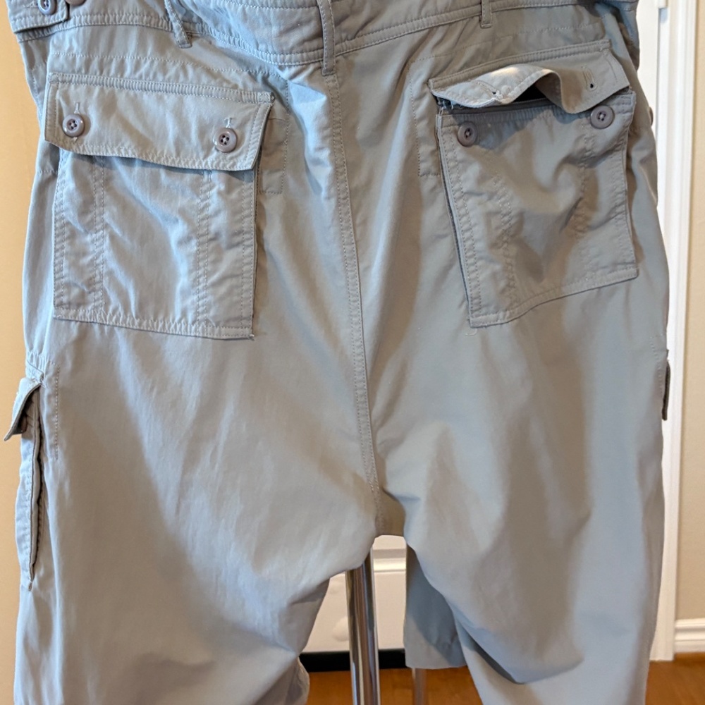 Clothing Arts Mens Adventure Travel Shorts P-Cubed Pick-Pocket Proof Khaki 42 - Picture 14 of 14